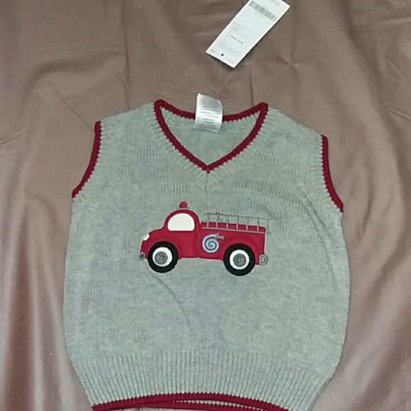 Gymboree Other - 5/$25 Gymboree boys 6-12m Gray sweater vest